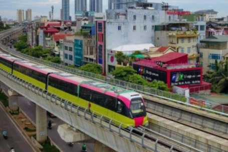 Đường sắt Nhổn - ga Hà Nội lùi tiến độ khai thác đến cuối năm 2022