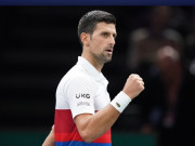 Thể thao - Video tennis Djokovic - Fritz: &quot;Mưa break&quot; dồn dập, định đoạt sau 74 phút (Tứ kết Paris Masters)