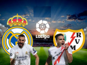 Bóng đá - Trực tiếp bóng đá Real Madrid - Rayo Vallecano: Chủ nhà chờ giải mã &quot;ngựa ô&quot; (Vòng 13 La Liga)