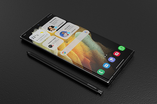 Ảnh concept&nbsp;Galaxy S22 Ultra.