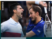 Thể thao - Video tennis Djokovic - Medvedev: Kịch chiến 3 set, &quot;ông trùm&quot; đăng quang (Chung kết Paris Masters)