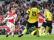 Bóng đá - Video bóng đá Arsenal - Watford: SAO trẻ tỏa sáng, thẻ đỏ định đoạt (Vòng 11 Ngoại hạng Anh)