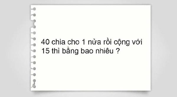 Bài Toán tiểu học tưởng siêu dễ nhưng lại khiến nhiều sinh viên Đại học tranh cãi - 1