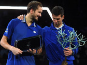 Thể thao - Djokovic vô địch Paris Masters: Ẵm kỷ lục kép, lộ bí quyết phục hận Medvedev