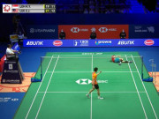 Thể thao - &quot;Lee Chong Wei mới&quot; nằm ngả nghiêng đỡ cầu lông, chịu thua mất chức vô địch