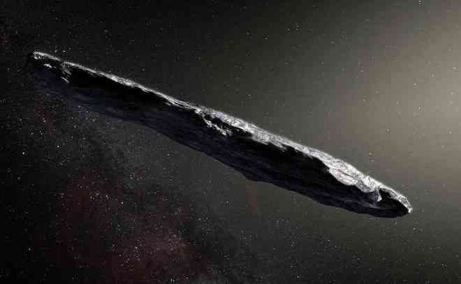 Oumuamua, một trong những "kẻ xâm nhập" từ bên ngoài hệ Mặt Trời - Ảnh: NASA