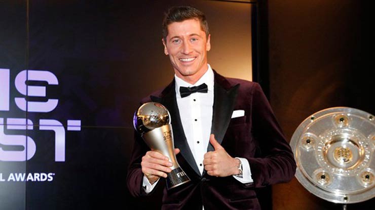 Robert Lewandowski ẵm giải "FIFA The Best 2020"