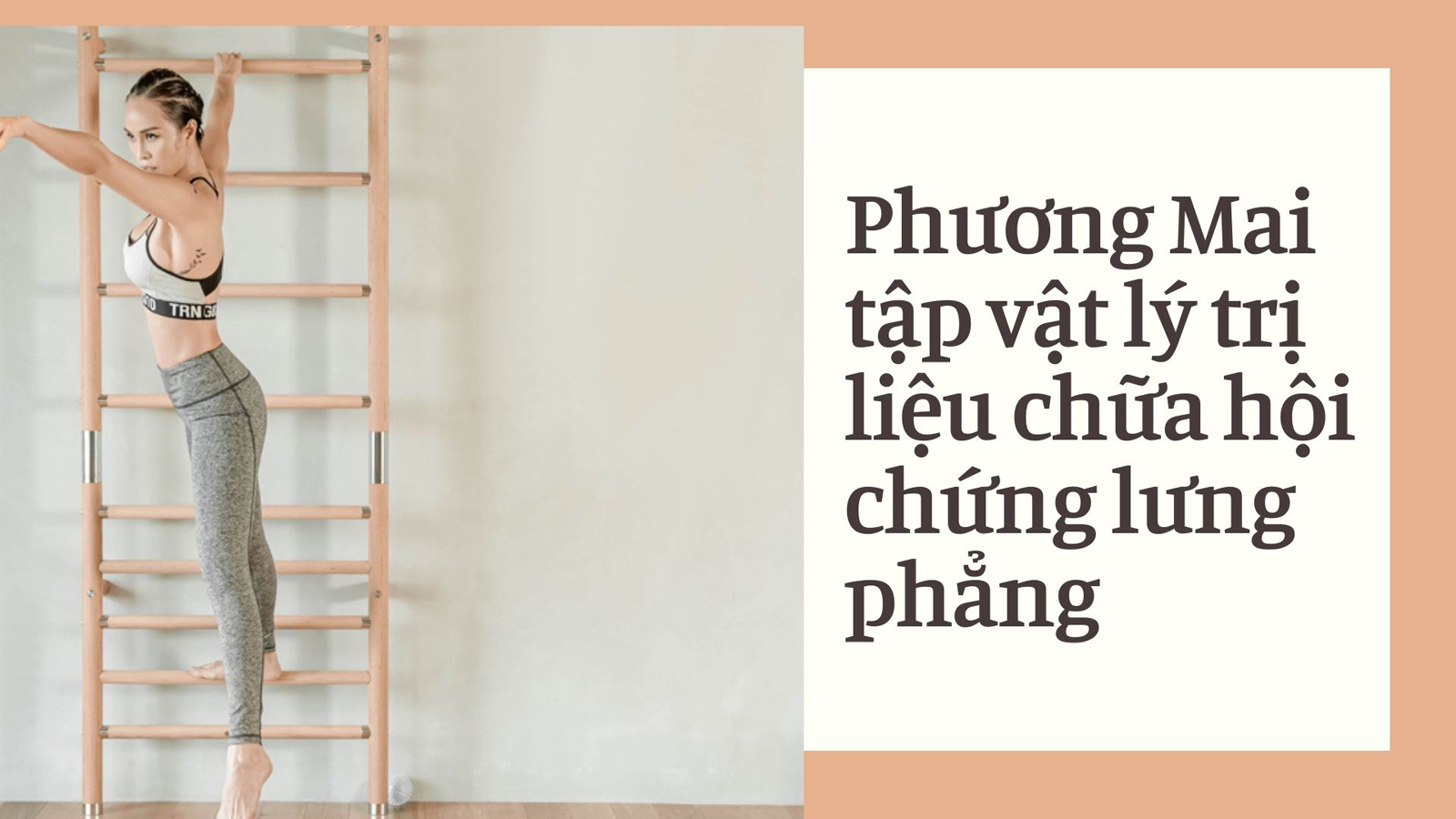 MC Phương Mai đối mặt hội chứng lưng phẳng - 1