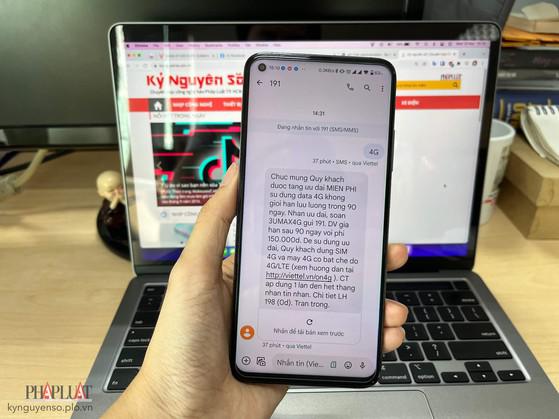 Đăng ký 4G miễn phí. Ảnh: TIỂU MINH