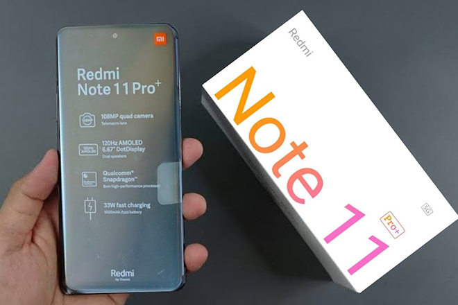 Redmi Note 11 Pro+ là thành viên nổi bật nhất trong dòng Redmi Note 11 mới ra mắt, trong đó tính năng đáng chú ý nhất trên máy chính là hỗ trợ sạc siêu nhanh HyperCharge 120W. Nhưng có rất nhiều tính năng khác đáng để mọi người cảm thấy hào hứng với chiếc điện thoại này.