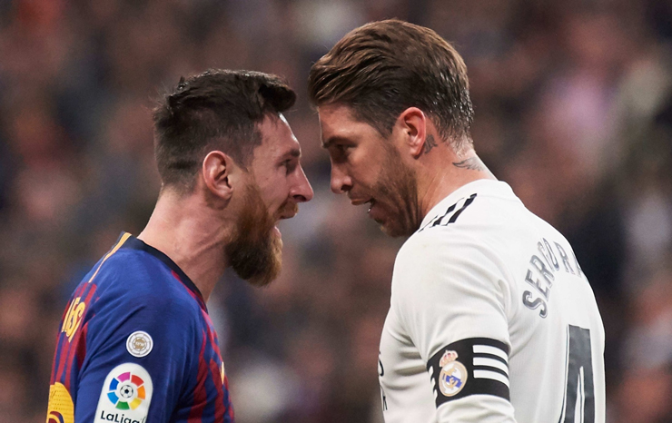 Messi và Ramos đối đầu với nhau trong suốt những năm qua