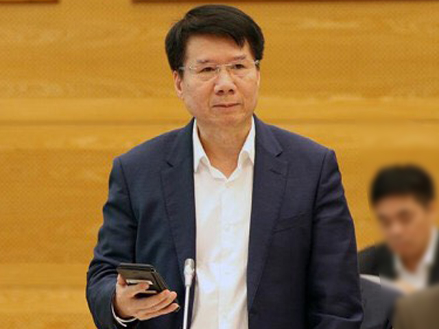 Ông Trương Quốc Cường, Thứ trưởng Bộ Y tế.&nbsp;