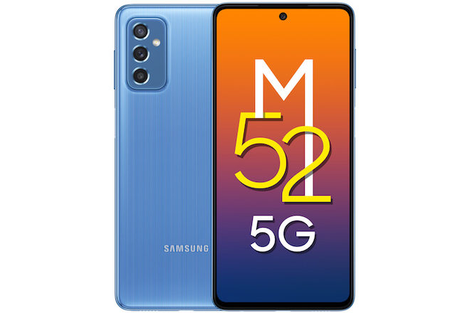 Galaxy M52 5G đã được Samsung nâng cấp lên tấm nền Super AMOLED Plus với tần số quét lên tới 120Hz, có&nbsp;tỉ&nbsp;lệ hiển thị 20:9.