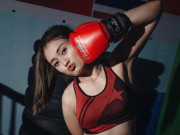 Bạn trẻ - Cuộc sống - Nữ vận động viên kickboxing đẹp như hotgirl và câu chuyện đến với võ thuật