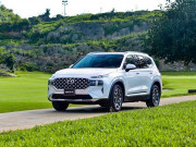 Tin tức ô tô - Giá xe Hyundai Santa Fe lăn bánh tháng 11/2021