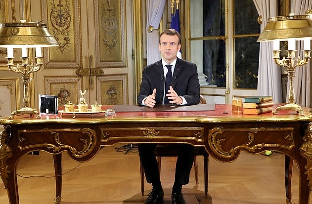 Tổng thống Pháp Emmanuel Macron.