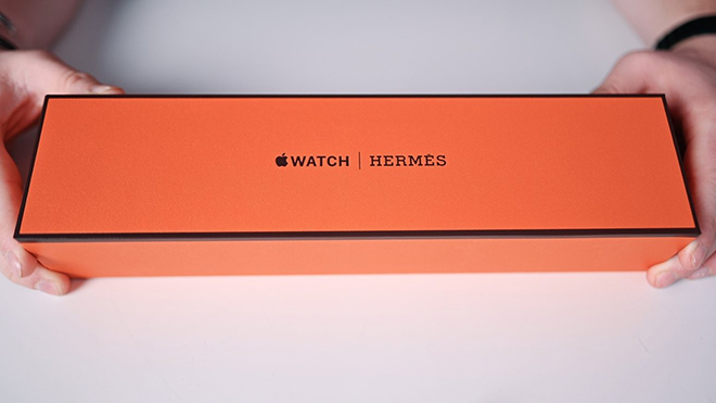 Hộp đựng&nbsp;Apple Watch Series 7 Hermes.