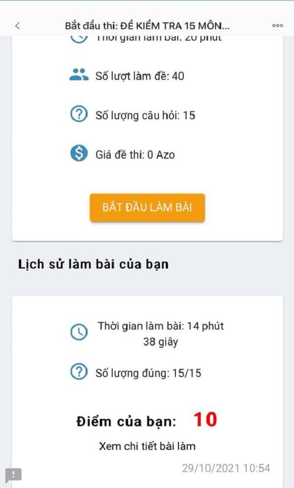 Nam sinh khoe &#34;bí kíp&#34; không cần làm vẫn được 10 điểm kiểm tra online, dân mạng tranh cãi - 2