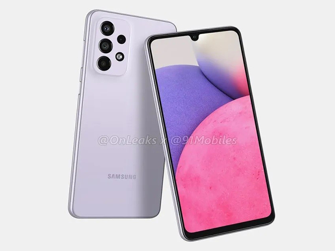 Galaxy A33 5G sẽ có thiết kế camera sau hơi nhô ra.