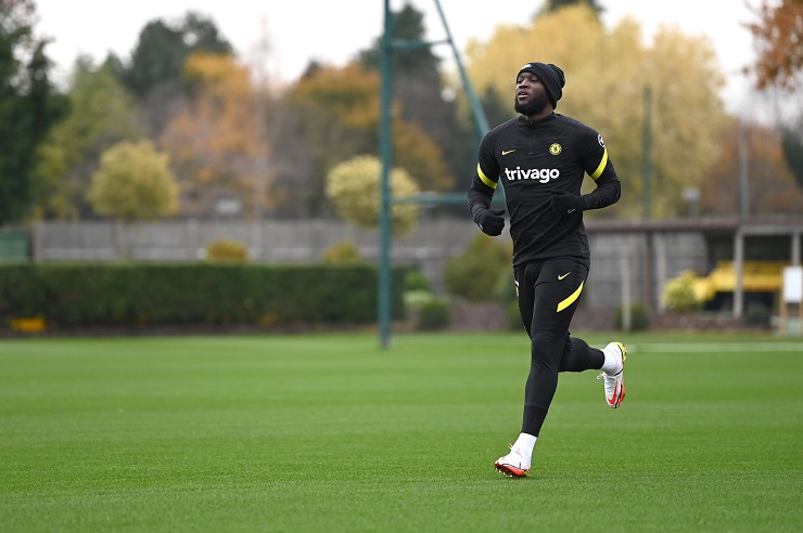 Lukaku đã quay trở lại tập luyện