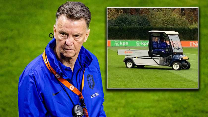 Tin mới nhất bóng đá tối 15/11: HLV Van Gaal gặp tai nạn, phải ngồi xe lăn - 1