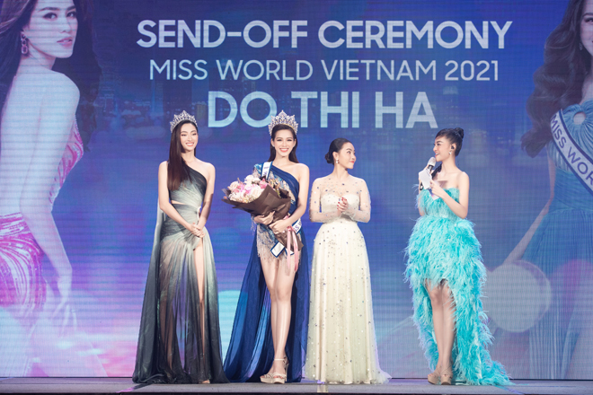 Đỗ Hà chính thức nhận sash tham dự Miss World 2021 - 1
