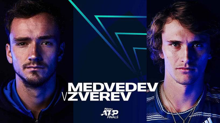 Kịch chiến giữa Medvedev và Zverev ở bảng Đỏ ATP Finals năm nay