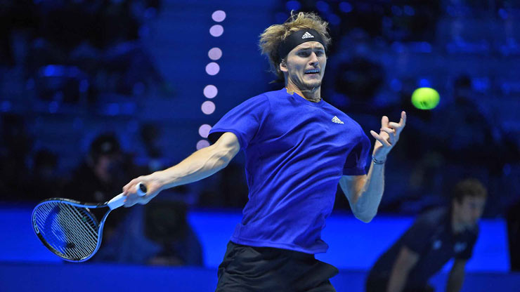 Zverev bỏ lỡ nhiều cơ hội và phải trả giá đắt khi bị đối thủ bẻ game giao bóng trước