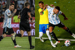 "Siêu kinh điển" Brazil - Argentina hóa võ đài: 42 lần phạm lỗi, đồng đội Messi  thoát thẻ đỏ