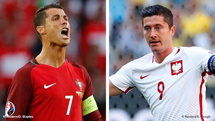 Người hâm mộ chờ đợi màn so kè giữa hai siêu sao Ronaldo và Lewandowski