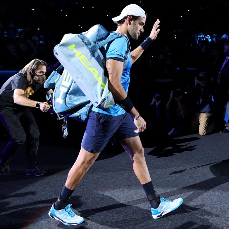 Matteo Berrettini đã không thể thi đấu trận thứ 2 ở ATP Finals trên quê nhà Italia