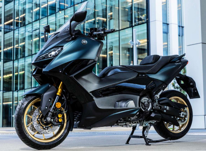 2022 Yamaha TMax 560 Tech Max ra mắt, thiết kế hoành tráng - 5