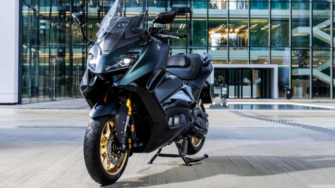 2022 Yamaha TMax 560 Tech Max ra mắt, thiết kế hoành tráng - 7