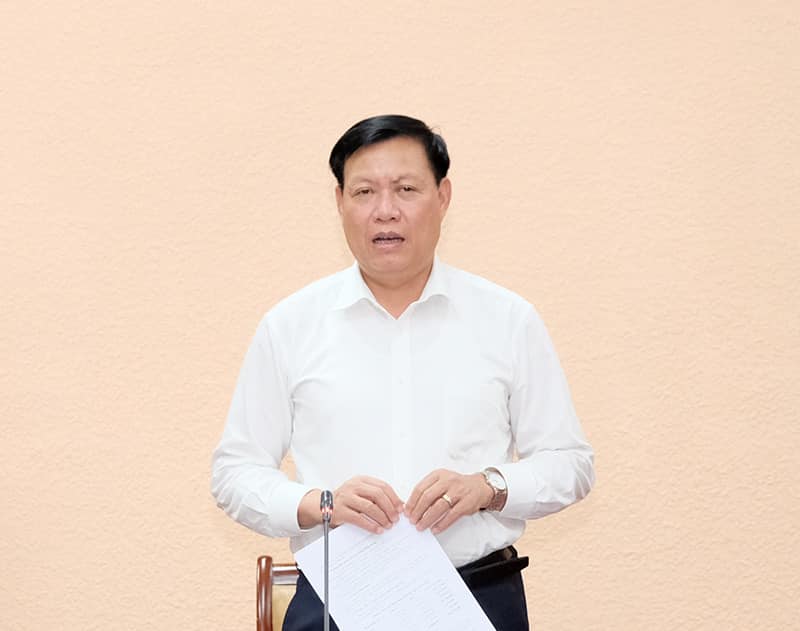 Thứ trưởng Bộ Y tế Đỗ Xuân Tuyên. (Ảnh: Trần Minh).