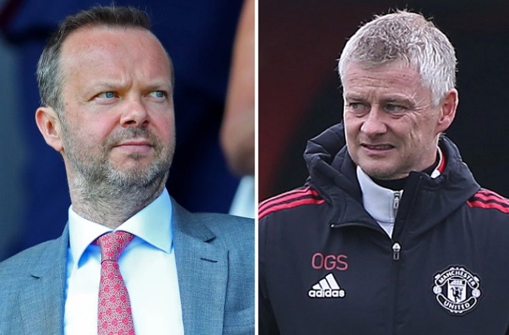 Ed Woodward gửi tối hậu thư tới Solskjaer