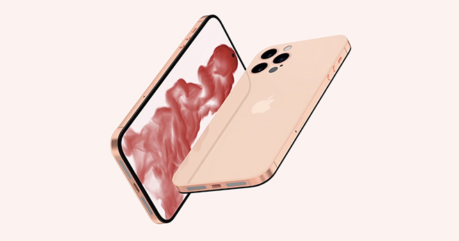 Ảnh concept iPhone 14 Pro.