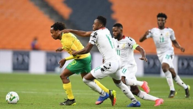 Trận Nam Phi thua Ghana 0-1 tại vòng loại World Cup 2022 liên quan đến nghi án bán độ