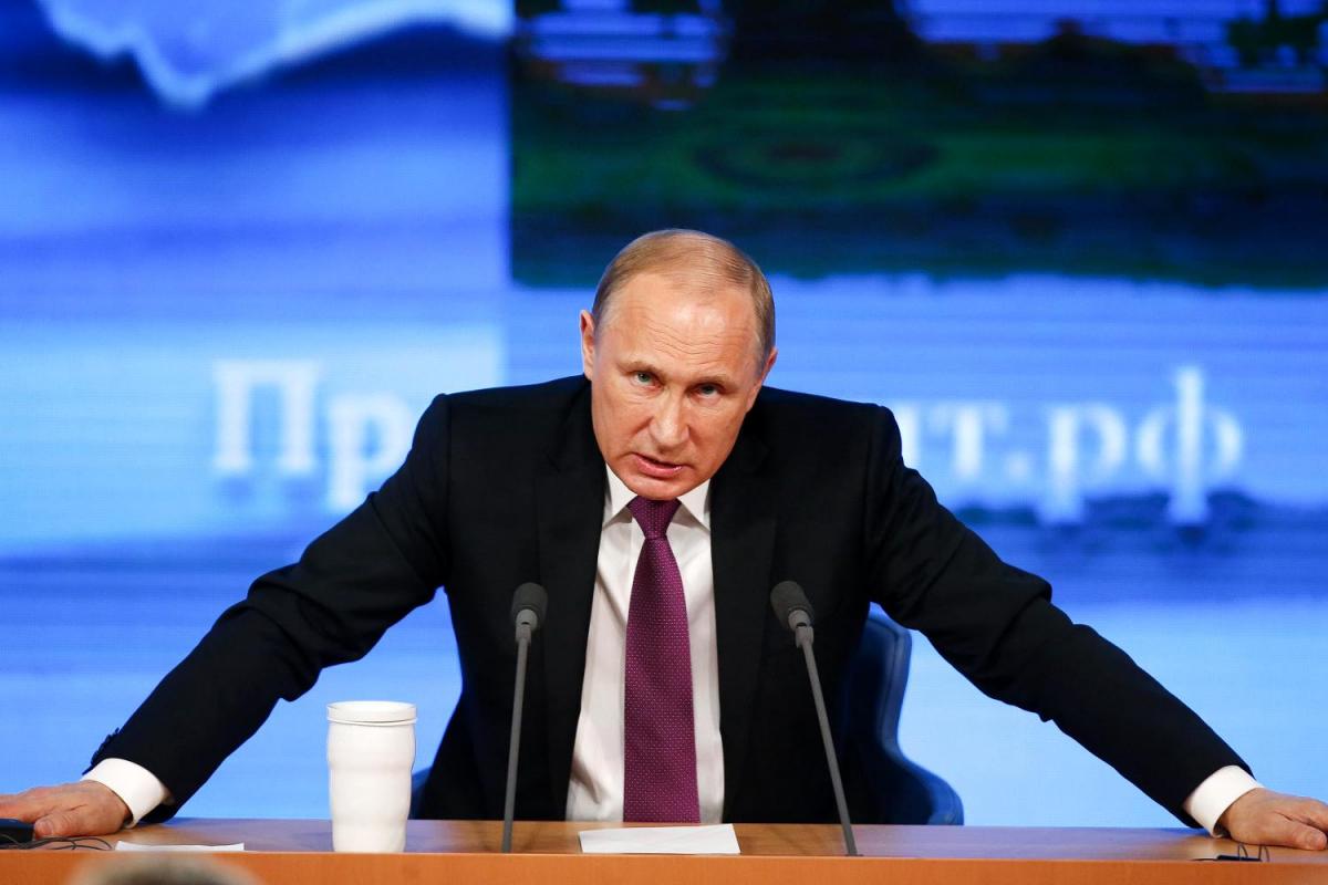 “Lằn ranh đỏ” đang bị phớt lờ - Tổng thống Putin cảnh báo (ảnh: Daily Mail)