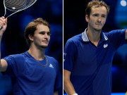 Thể thao - Medvedev đánh trái tay quá hiểm, Zverev bị phản đòn ngỡ ngàng ở ATP Finals