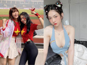 Đời sống Showbiz - Bị chê &quot;biết gì về bóng đá không mà đi xem&quot;, hot girl Lê Bống nói 1 câu duy nhất