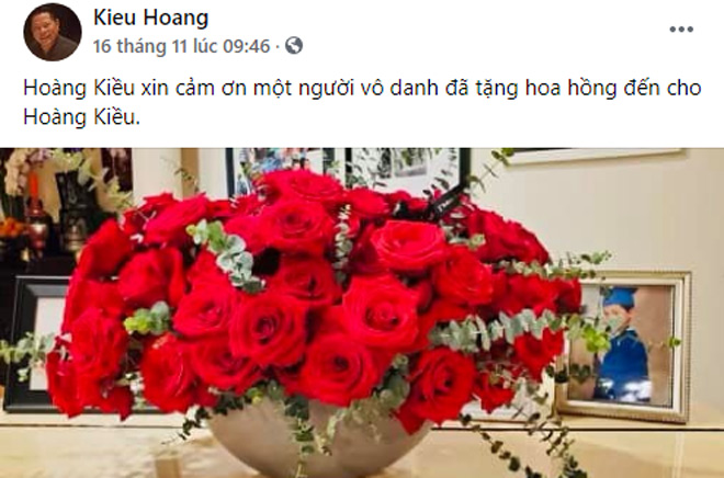 Gần đây tỷ phú Hoàng Kiều hé lộ món quà từ một người bí mật