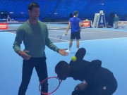 Thể thao - Djokovic &quot;mắt tròn mắt dẹt&quot; xem sao Tik Tok biểu diễn tennis bậc thầy