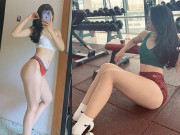 Thể thao - Hot girl phòng Gym nâng tạ 300kg, khao khát nâng vòng ba lên 100 cm