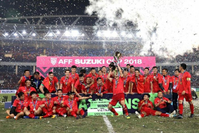 Đội tuyển Việt Nam đang là nhà đương kim vô địch của AFF Cup
