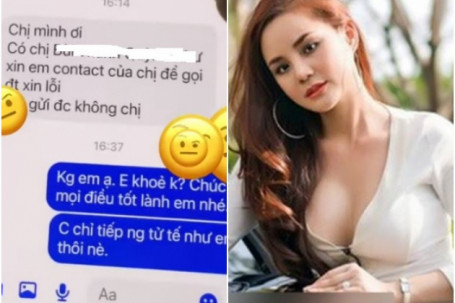 Vy Oanh phản ứng gay gắt khi một YouTuber xin lỗi sau tuyên bố kiện tụng