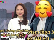 Giải trí - 2 MC VTV nổi tiếng với bản tin hài hước: Quang Hải, Sơn Tùng cũng phải &quot;giật mình&quot;