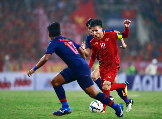 Thái Lan sau nhiều giải mất danh hiệu số một Đông Nam Á đang nỗ lực để soán ngôi Quang Hải và đồng đội tại AFF Cup sắp tới. Ảnh: ND