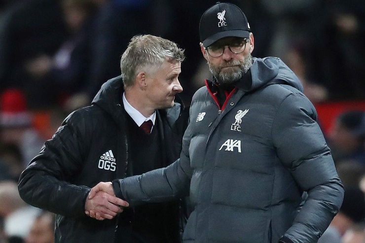 Klopp cùng Liverpool&nbsp;hạ MU của Solskjaer 5-0 cách đây không lâu