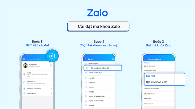 Cài đặt mã khóa Zalo giúp bạn trao đổi thông tin quan trọng riêng tư và bảo mật hơn