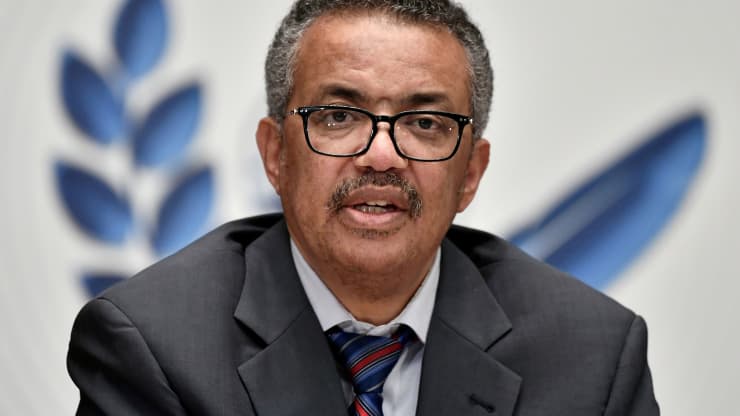 Giám đốc WHO,&nbsp;Tedros Adhanom Ghebreyesus.